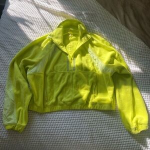 Free People So Fly Half Zip Crop Jacket